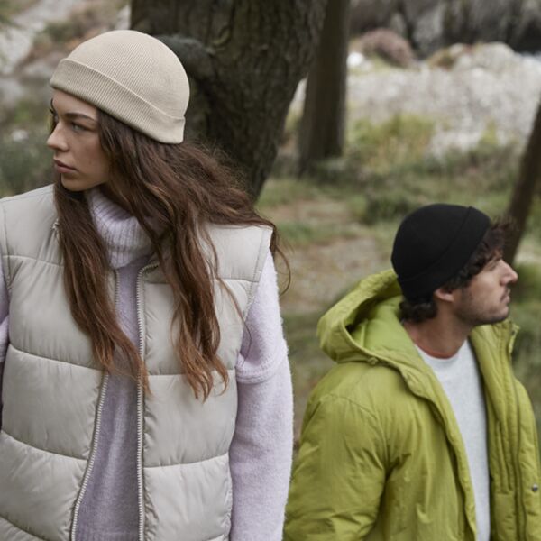 Beechfield Organic Cotton Fisherman Beanie Thumbnail