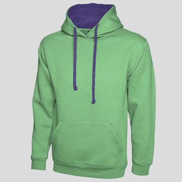 Contrast Hooded Sweatshirt Thumbnail