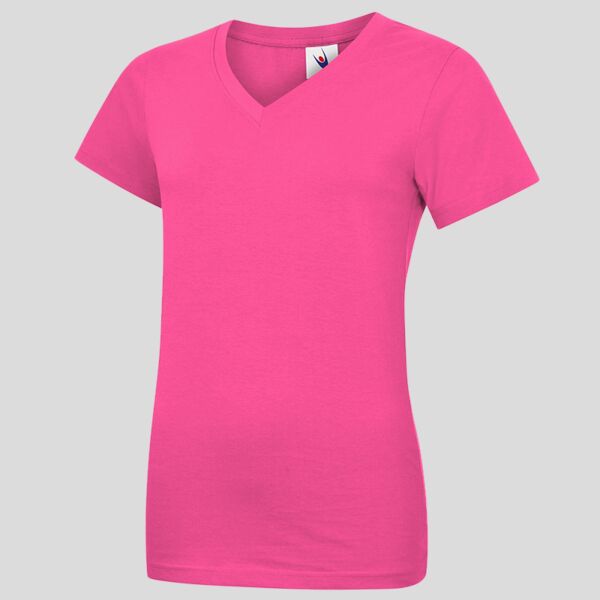 Ladies Classic V-Neck T-Shirt Thumbnail