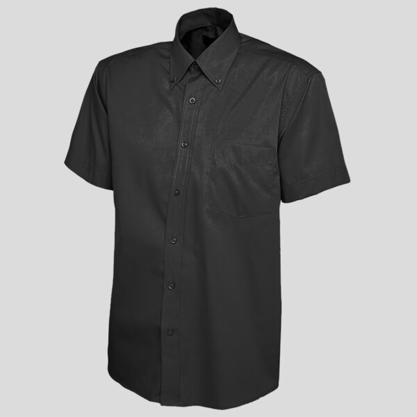 Mens Pinpoint Oxford Half Sleeve Shirt Thumbnail