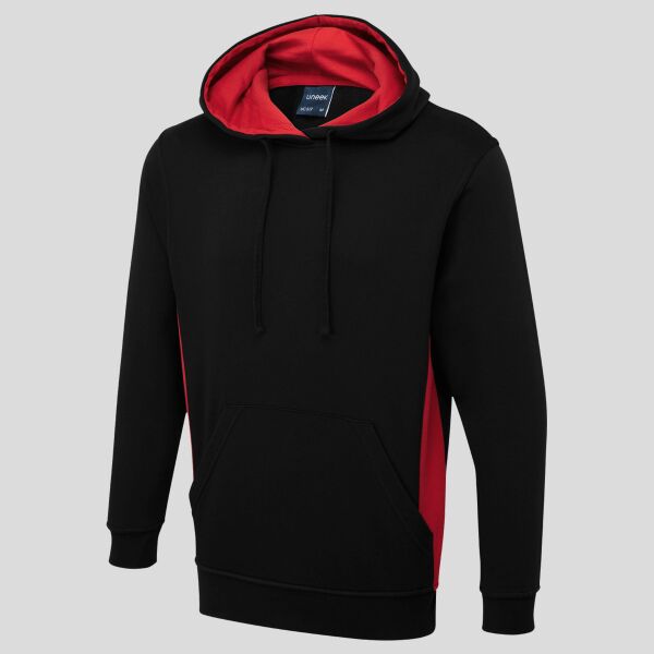 Two Tone Hooded Sweatshirt Thumbnail