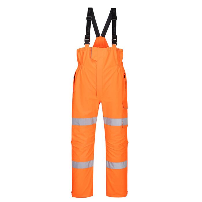 Hi-Vis Rain & Waterproof Bib & Brace and Salopette Thumbnail