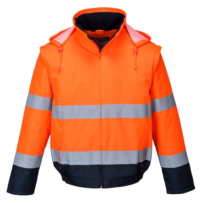 Hi-Vis Multi-Way Bomber Jackets Thumbnail