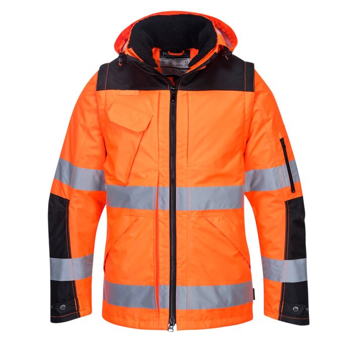 Hi-Vis 3-in-1 Contrast Winter Pro Jacket  Thumbnail