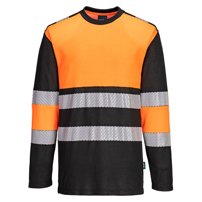 PW3 Hi-Vis Cotton Comfort Class 1 T-Shirt L/S  Thumbnail