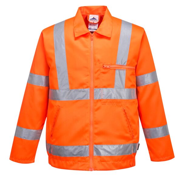 Hi-Vis Polycotton Bomber Jacket  Thumbnail