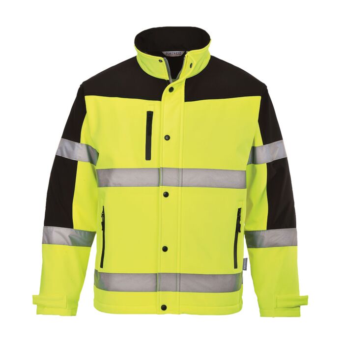 Hi-Vis Contrast Softshell (3L) Thumbnail