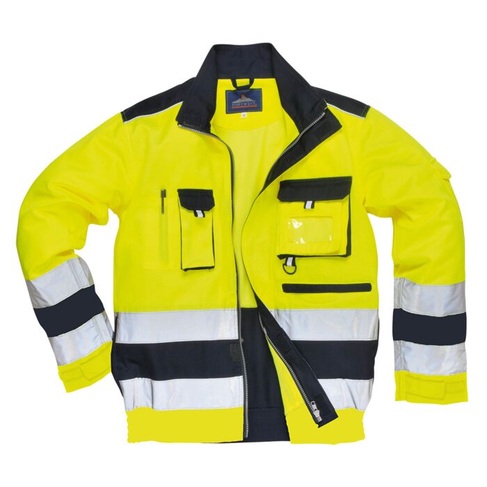 Lille Hi-Vis Contrast Bomber Jacket Thumbnail