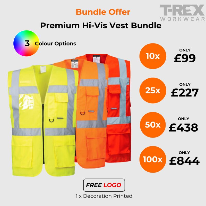 Premium Hi-Vis Vest Bundle Thumbnail